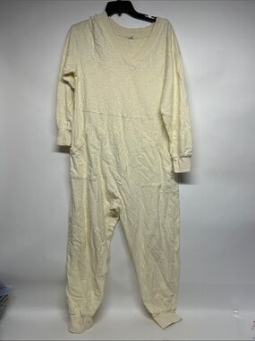 Anrabess Soft Cream jumpsuit small